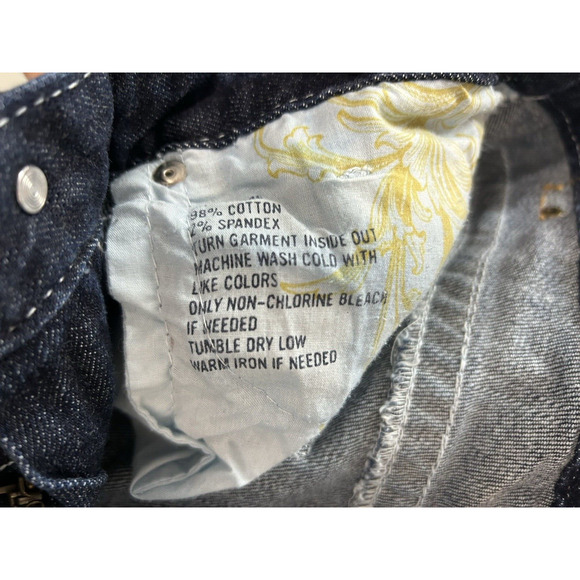 Maurices Jeans‎ Straight Leg Mid Rise Stretch Women's Size 5/6 Thick Stitch - Picture 9 of 15